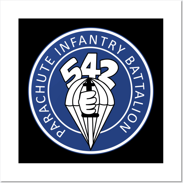 542nd Parachute Infantry Battalion wo Txt X 300 Wall Art by twix123844